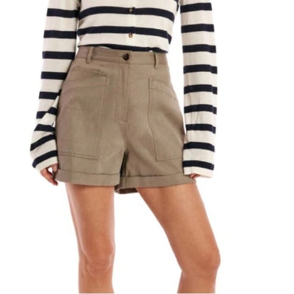 La Ligne Utility Patch Pockets Shorts Tencel Lyocell Size‎ 12